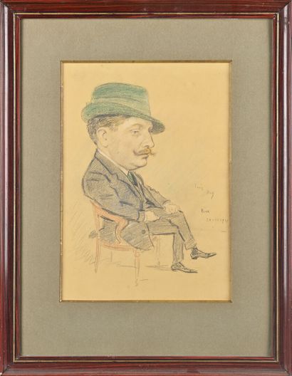 Louis HALS
portrait de Noël DESJOYAUX
Dessin...