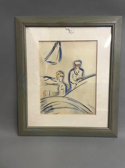 D'après VAN DONGEN
Evasion
Lithographie
31...