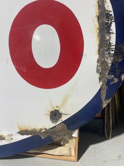 ESSO
PLAQUE émaillée 
150 X 99 CM