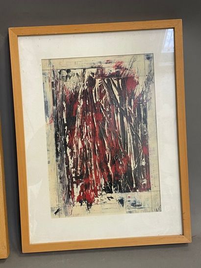 Christian COMELLI
Diptyque
Rouge et bleu
Huile...