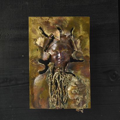 Christian BORELLY
Tourmaline

Plaque en laiton...