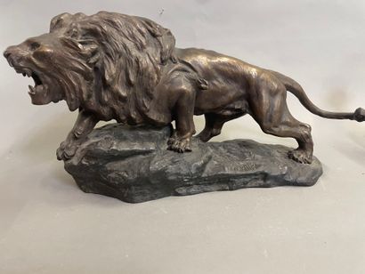 Thomas François CARTIER (1879-1936), d'après.
Lion...