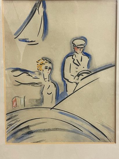 D'après VAN DONGEN
Evasion
Lithographie
31...
