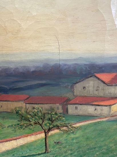 Claudius CHANEL (1905-2003)
Paysage des Monts...