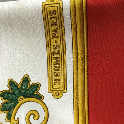 HERMES,
Les Joies de l'Hiver,
Carré de soie,
Avec...
