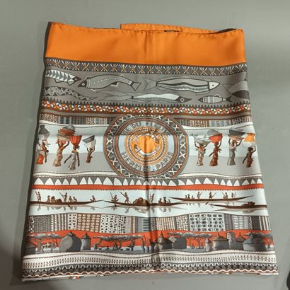 HERMES, 
La Vie du Fleuve,
Grand carré de...