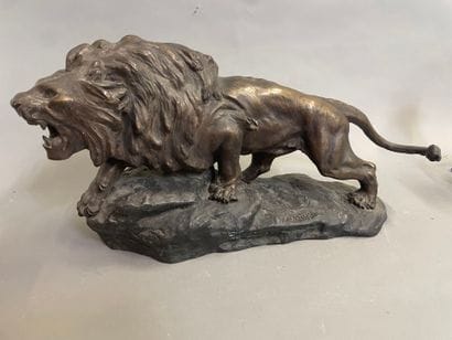 Thomas François CARTIER (1879-1936), d'après.
Lion...