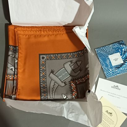 HERMES, 
La Vie du Fleuve,
Grand carré de...