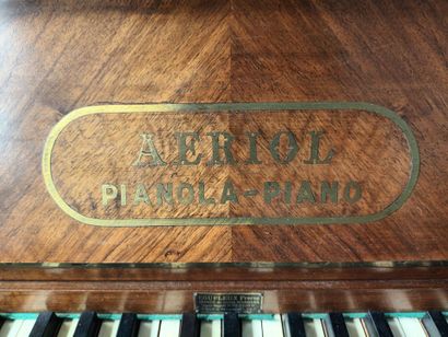 PIANOLA - AERIOL, piano droit mécanique 
132...