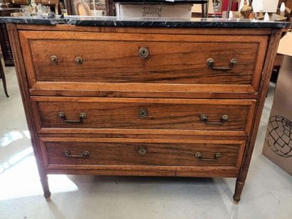 Commode scribane époque Louis XVI en bois...