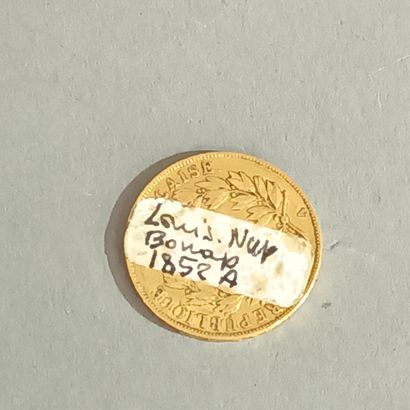 Pièce de 20 francs or, Napoléon III tête...