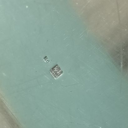 Lot de quatre pièces de 5 francs en argent...