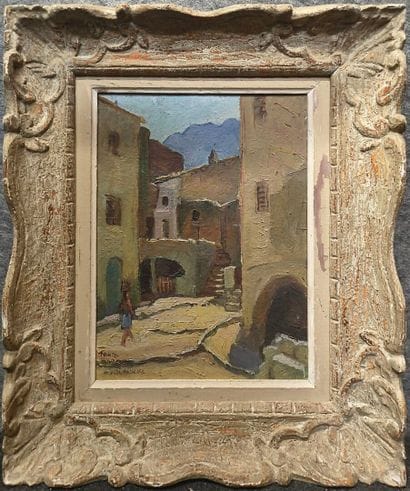 Marc BARDON (1891-?)
Vue du village de Monte...