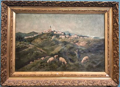 Joseph HUVEY (1844-1919)4
Vue de Dardilly
Hulie...