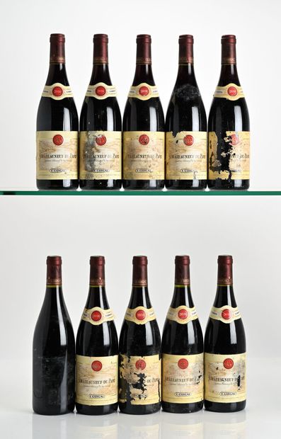 10B CHÂTEAUNEUF DU PAPE Rouge (e.t.a; 2 ...
