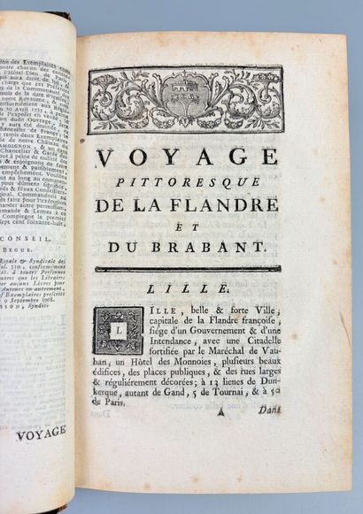 DESCAMPS (Jean-Baptiste). Voyage pittoresque...