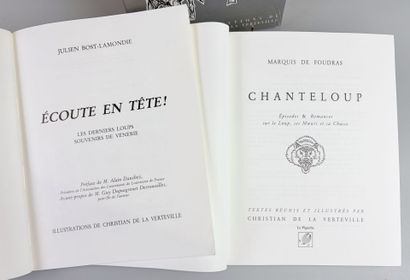 DE LA VERTEVILLE (Christian). Réunion de...