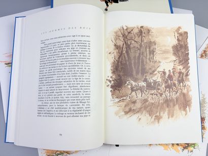OSMOND (Comte d'). Les hommes des bois. Épisodes...