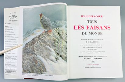 DELACOUR (Jean), avec la coopération de Pierre...