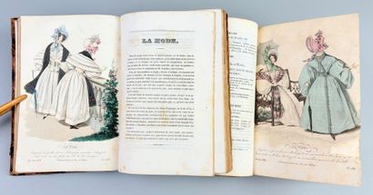 LA MODE. Revue du monde élégant. Paris, 1833...