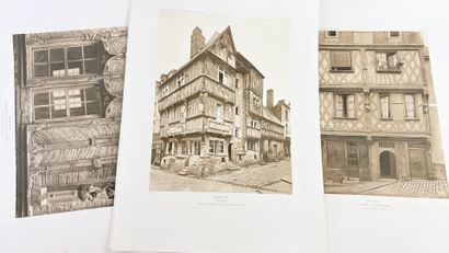 [Architecture]. VITRY (Paul). Hôtels & maisons...