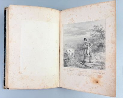 Recueil factice de 32 gravures de chasse...