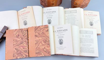 LA FONTAINE. Oeuvres publiées d'après les...