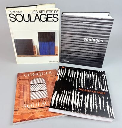 SOULAGES (Pierre). Réunion de 4 volumes consacrés...