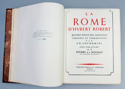 [LOUKOMSKI (G.-K) et Pierre de NOLHAC]. La...