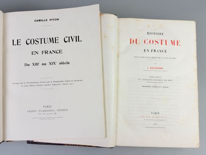 QUICHERAT (Jules). Histoire du costume en...