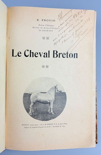 FROUIN (E.). Le Cheval Breton. Saint-Brieuc,...