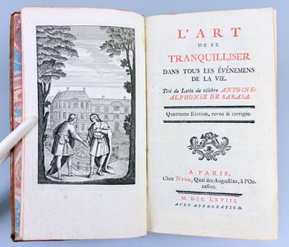 SARASA (Antoine-Alphonse). L'Art de se tranquilliser...