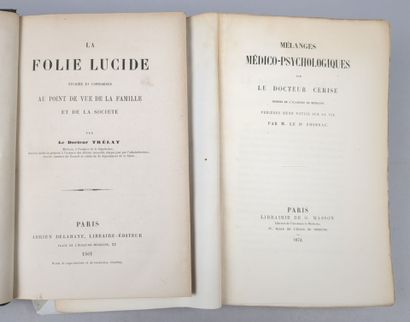 [Psychiatrie] TRÉLAT (Ulysse). La folie lucide...