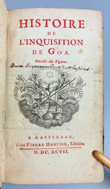 DELLON (Charles). Histoire de l'Inquisition...