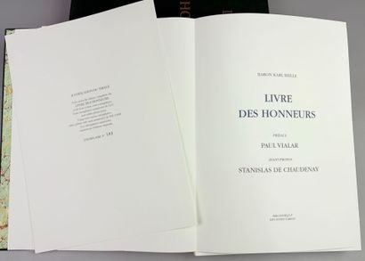 REILLE (Baron Karl). Livre des honneurs....