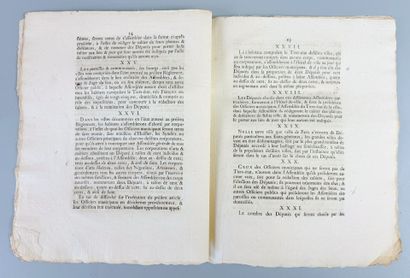 [Révolution Française]. Lettre du Roi pour...
