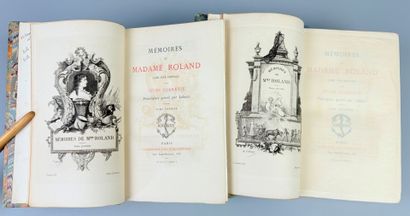 ROLAND (Manon Jeanne Philipon, Madame). Mémoires....