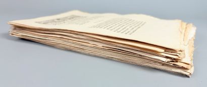 [Révolution Française]. Ensemble de 32 Lettres...