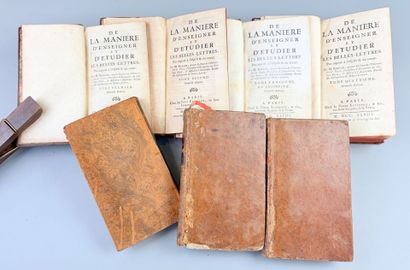 ROLLIN. De la Manière d'enseigner et d'étudier...