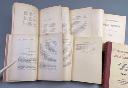LAFORGUE (Jules). Oeuvres complètes. Paris,...