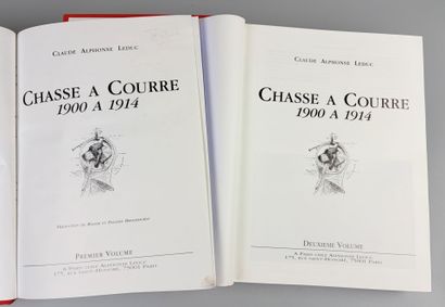 LEDUC (Claude Alphonse). Chasse à courre....