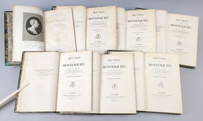 MONTESQUIEU (Charles de Secondat de la Brède...