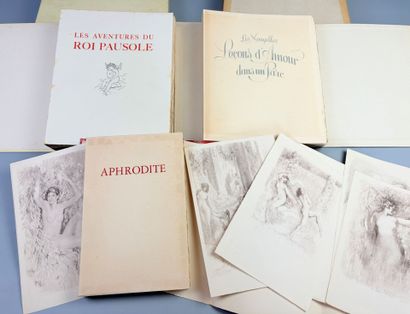 [Érotique] Réunion de 3 volumes illustrés:

1/...
