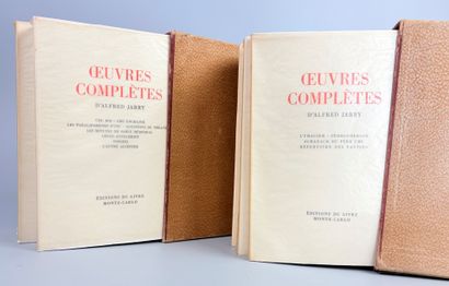 JARRY (Alfred). Oeuvres complètes. Monte-Carlo,...