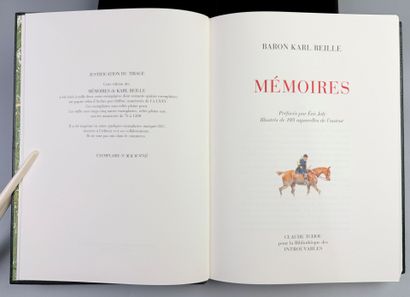 REILLE (Baron Karl). Mémoires. Claude Tchou...