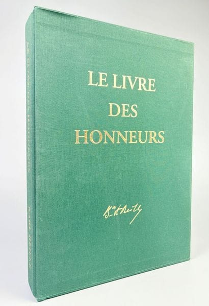 REILLE (Baron Karl). Livre des honneurs....