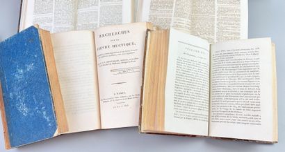 Recueil factice de 5 textes médicaux reliés...