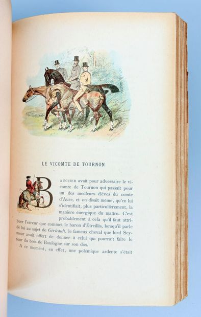 VAUX (Baron de). Les hommes de cheval depuis...