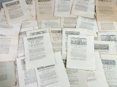 [Révolution Française]. Ensemble de 32 Lettres...