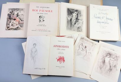 [Érotique] Réunion de 3 volumes illustrés:

1/...